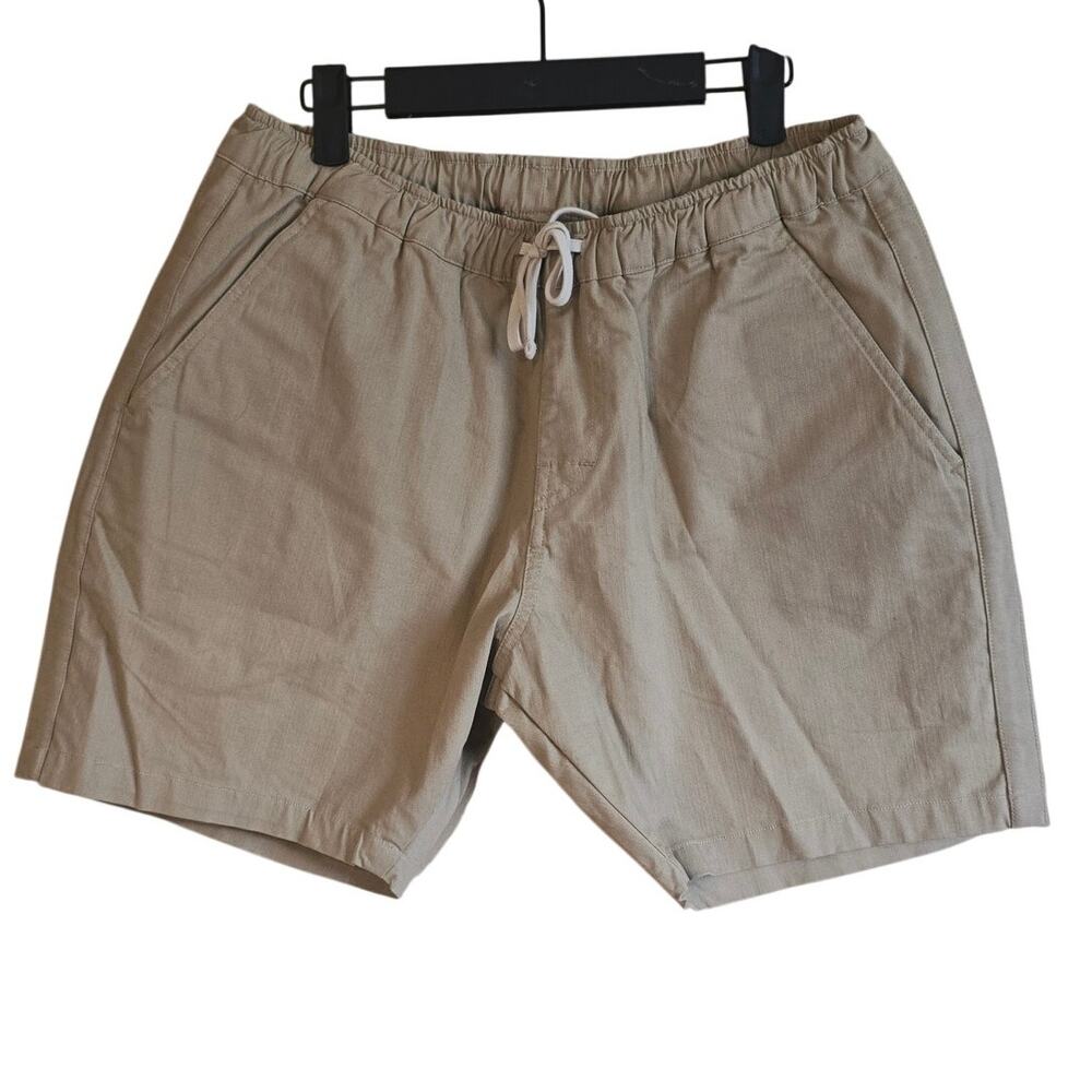 Katin khaki pull on shorts size medium